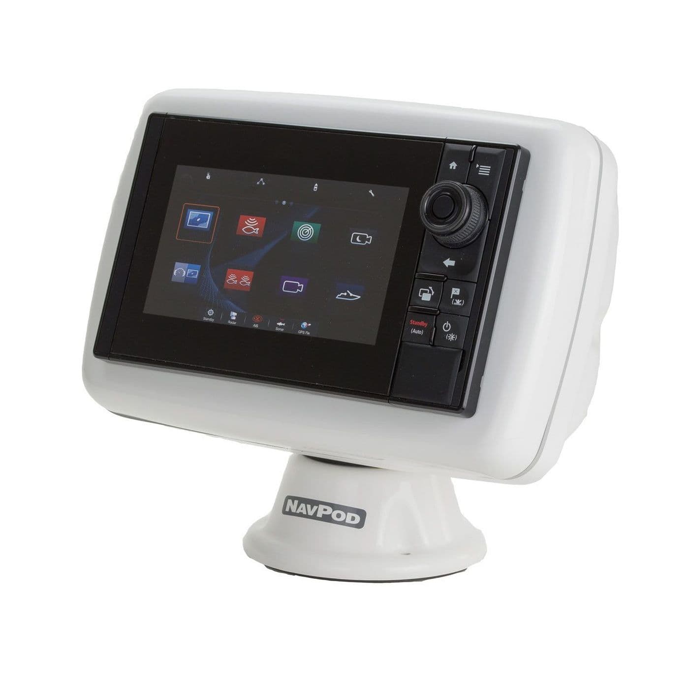 Navpod powerpod 27,3 x 16,5 cm, vit, vattentätt instrumenthu