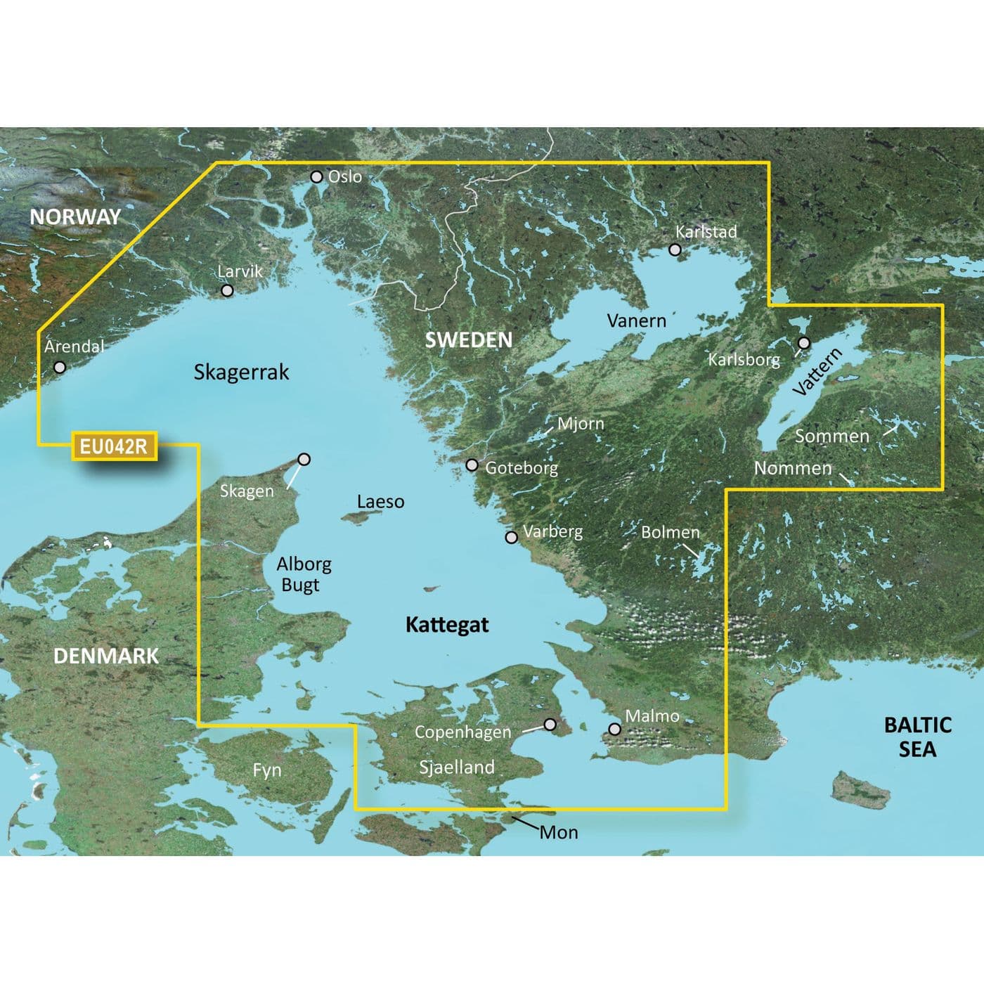 Garmin BlueChart g3 HXEU042R Oslo-Trelleborg Sjökort