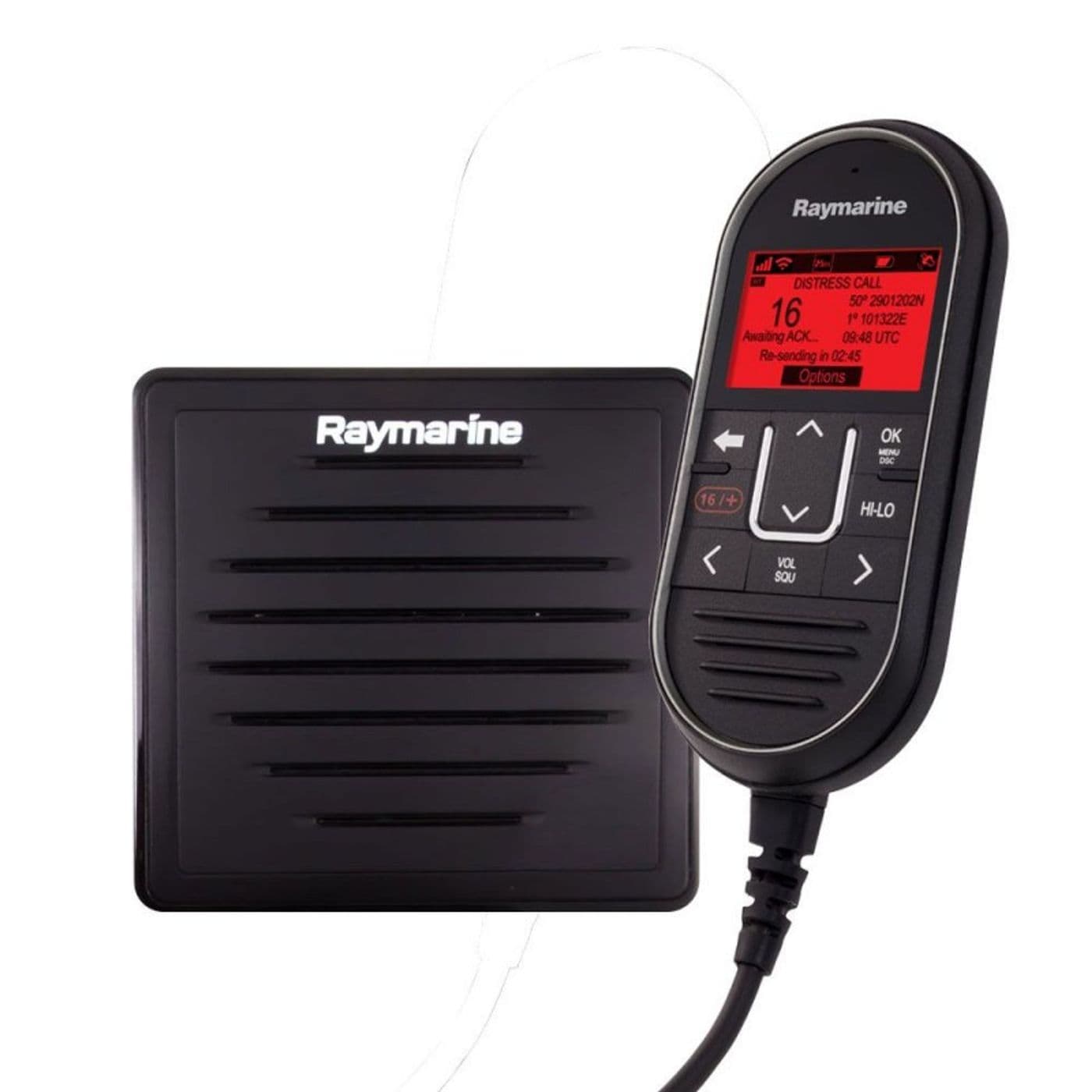 Raymarine Ray90 2:a VHF-station Inkl. trådlös handenhet