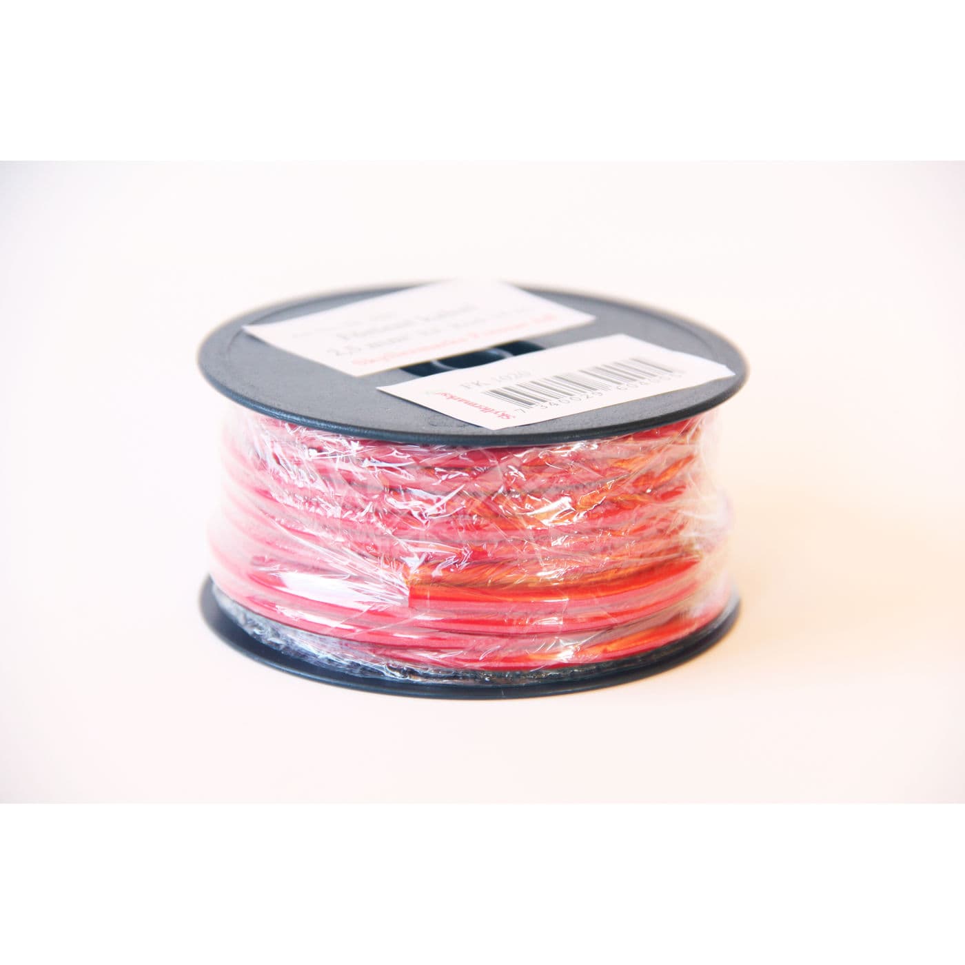Minirulle Förtent Röd 2,5 mm² 14 m