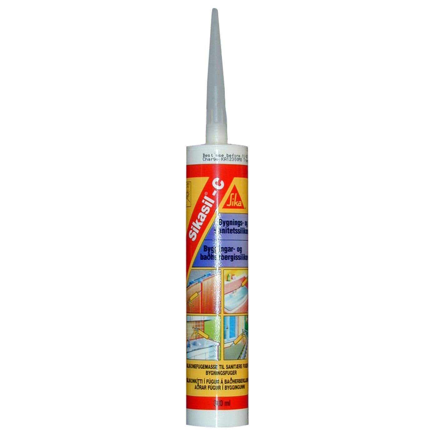 Sikasil-c transp. 300 ml
