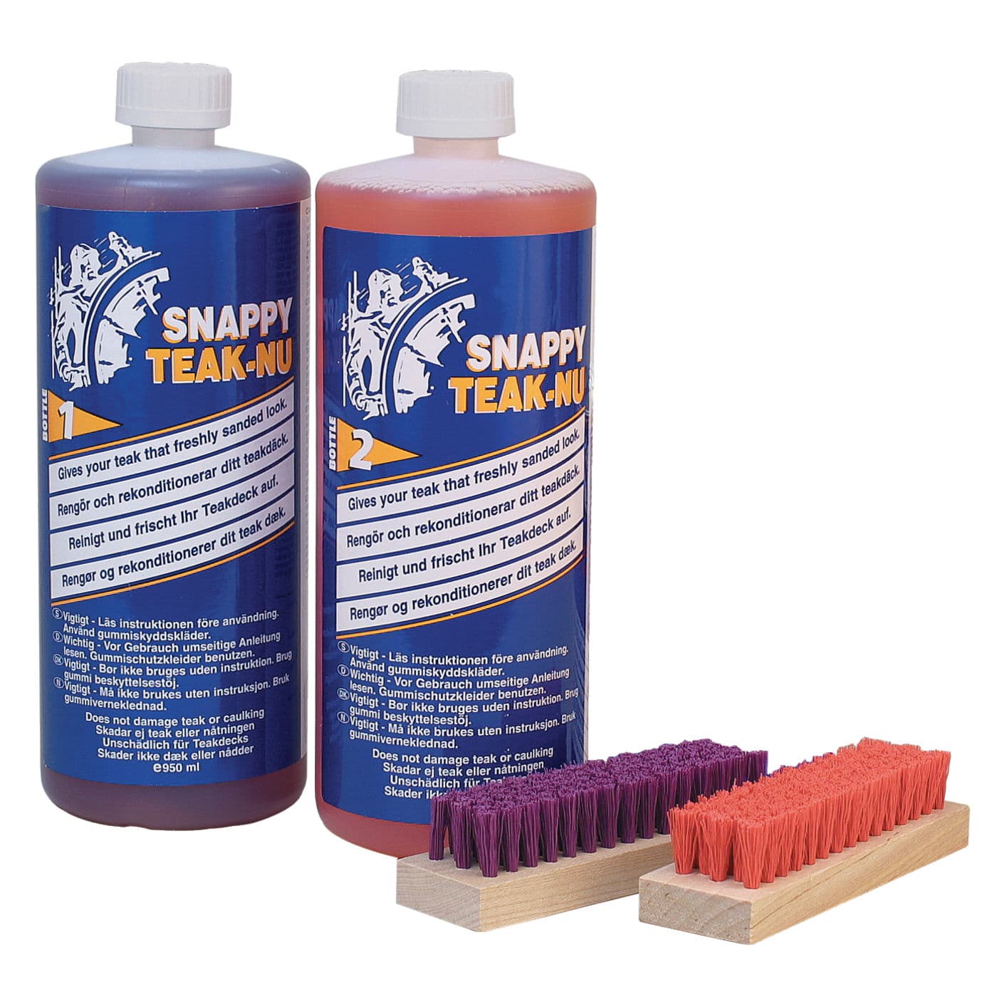 Teak-nu kit, snappy 2x950 ml