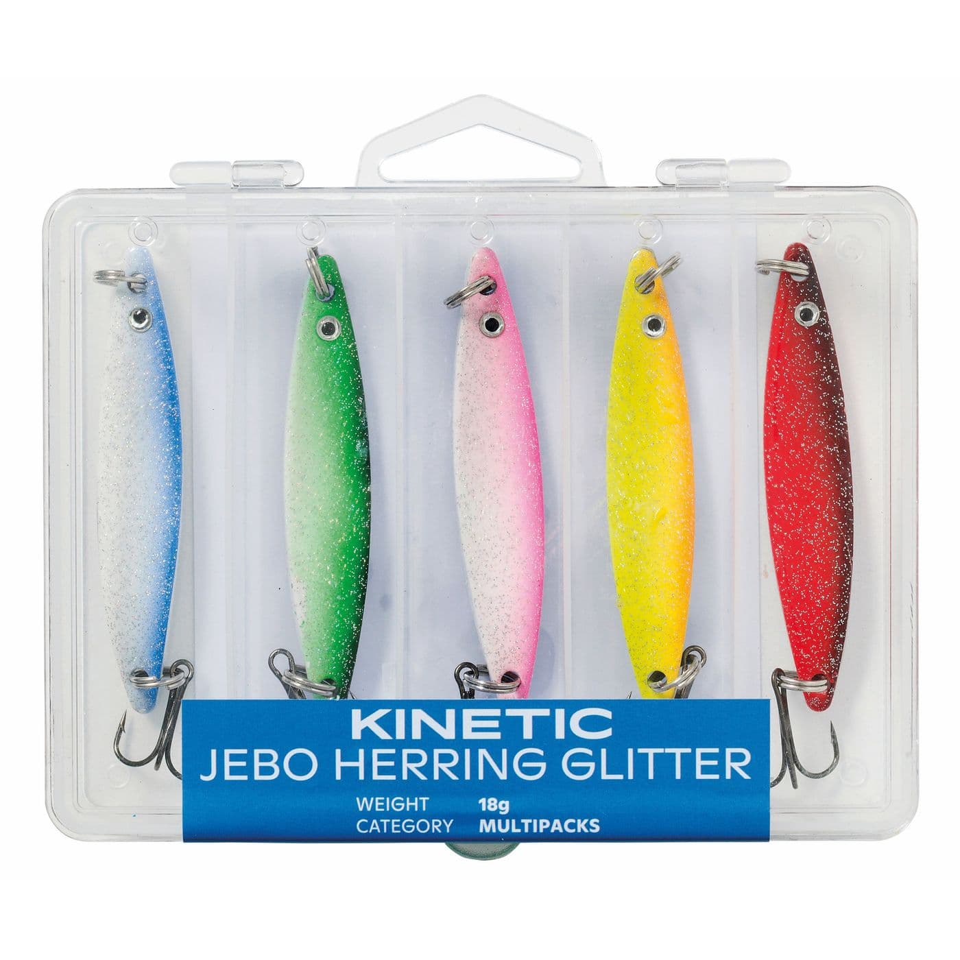 Kinetic Jebo Sill Skeddrag, 24g, 5stk