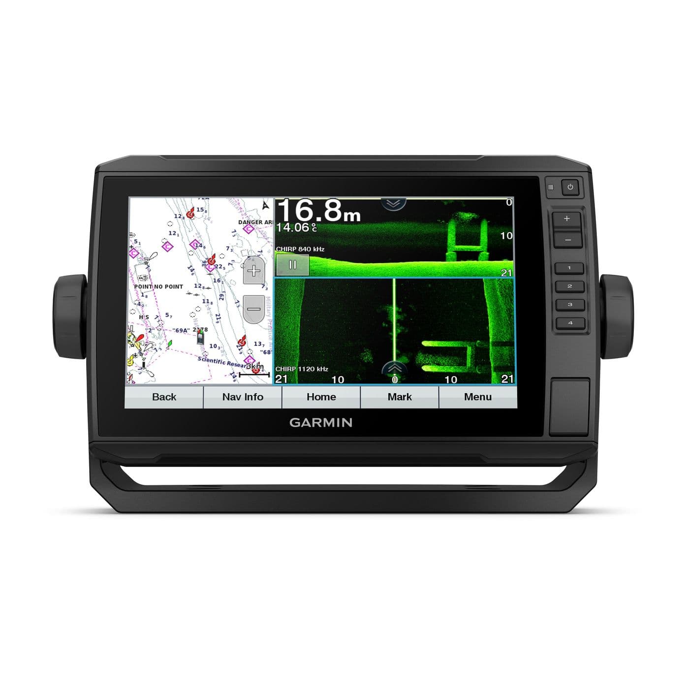 Garmin ECHOMAP UHD 92sv Plotter 9? Skärm CHIRP/SideVü Utan givare