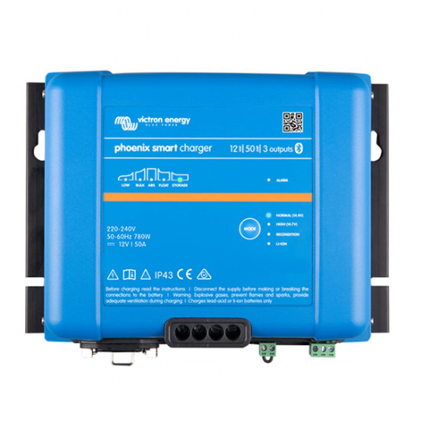 Laddare victron phoenix smart ip43 12v 50a(1+1)