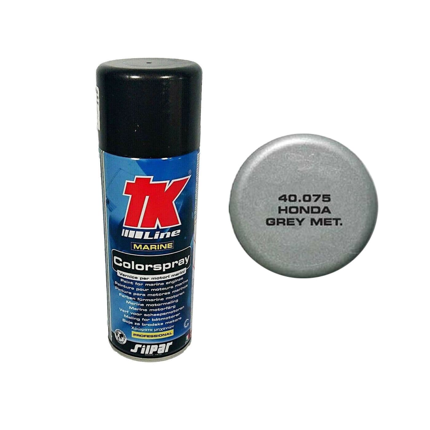 TK Line Sprayfärg Honda Grey Metal 400 ml