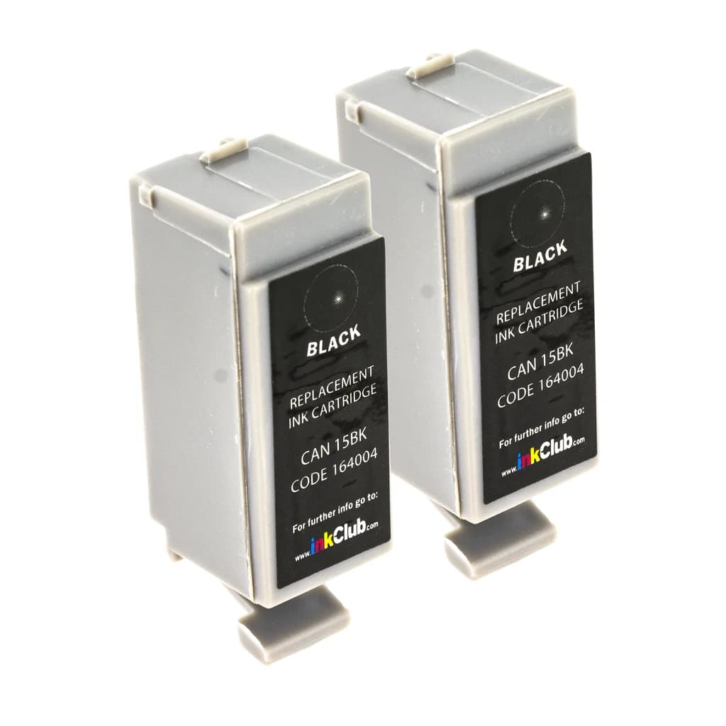 Bläckpatron svart 5.5ml, 2-pack