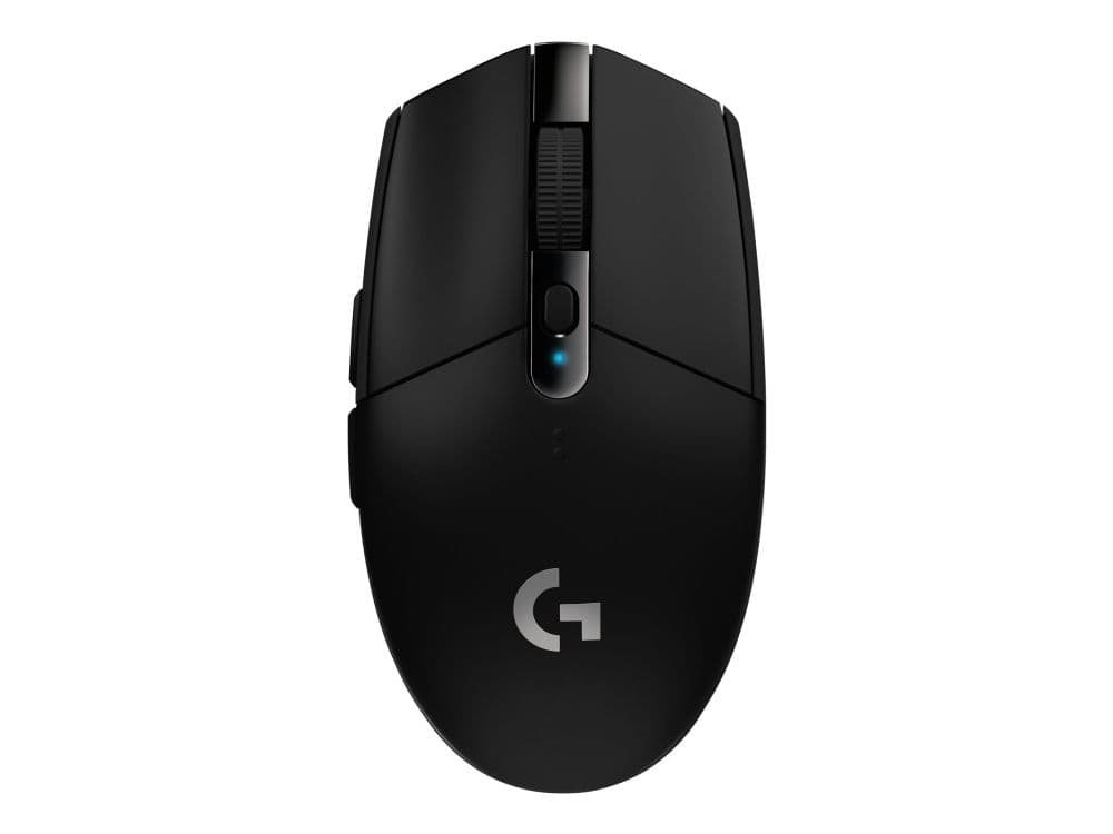 Logitech G305 - Mus - optisk - 6 knappar - trådlös - LIGHTSPEED - trådlös mottagare (USB) - svart