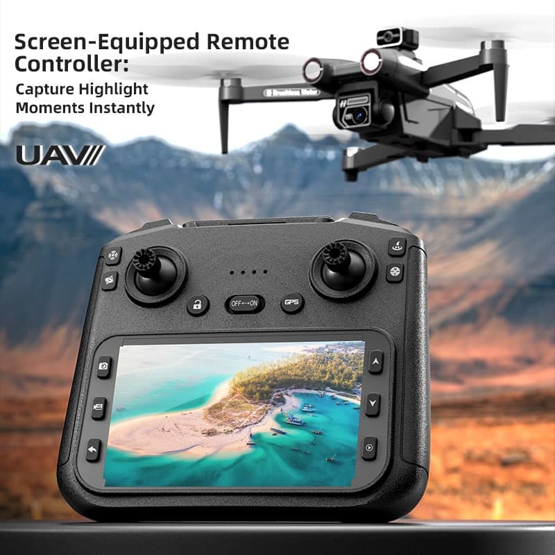 JJRC X28 Pro Fly More Combo V2025 - Minidrönare med 8K/HD Sony-kamera, hindersensor, Follow Me och FPV