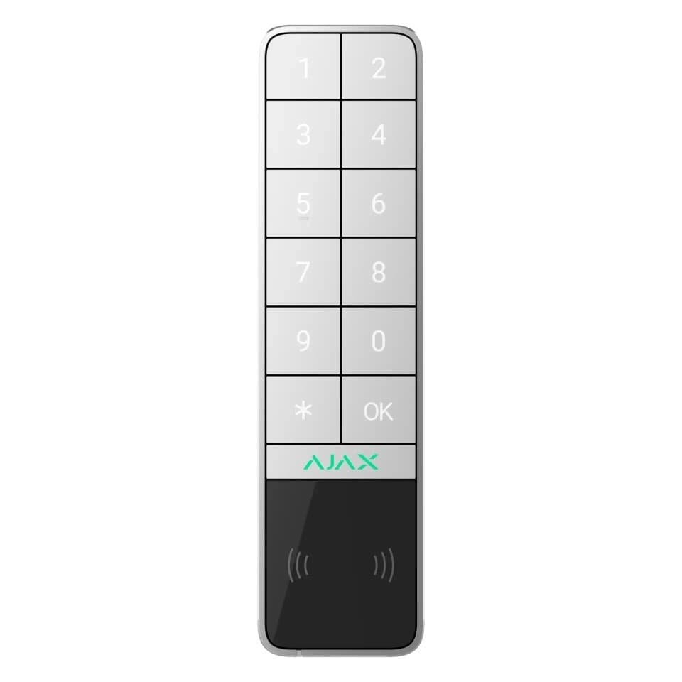 Ajax Systems 99967.286.WH1 Utomhus KeyPad Jeweller 99967.286.WH1