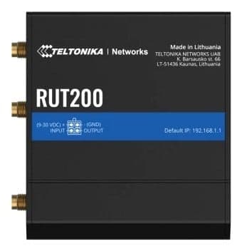 Teltonika RUT200 Industrial LTE WiFi Router (Quectel) RUT200010000