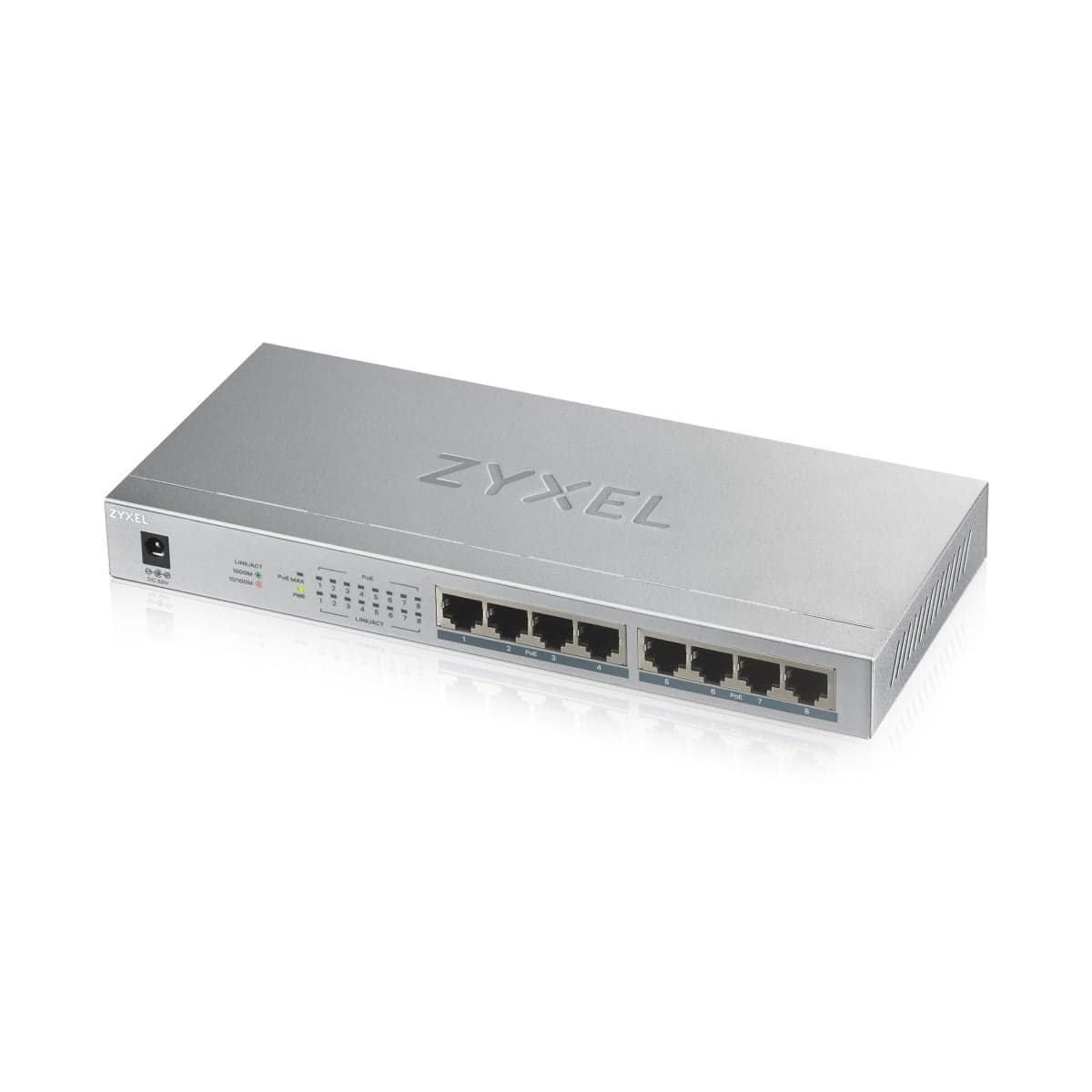 Zyxel GS1008HP Ohanterad Gigabit Ethernet GS1008HP-EU0101F