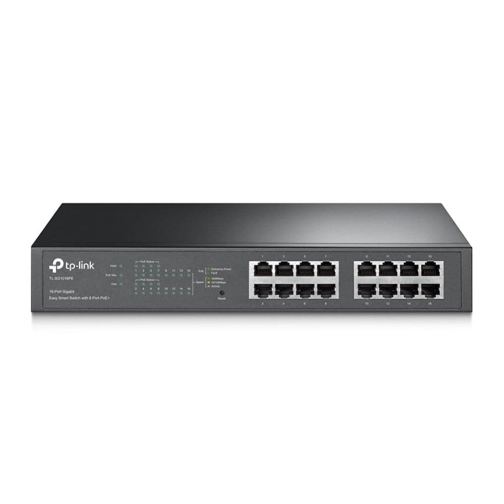 TP-Link TL-SG1016PE nätverksswitchar hanterad L2 Gigabit TL-SG1016PE