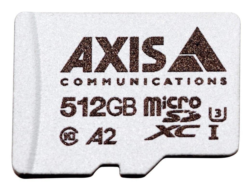AXIS 02365-001 minneskort 512 GB MicroSDXC Klass 10 02365-001