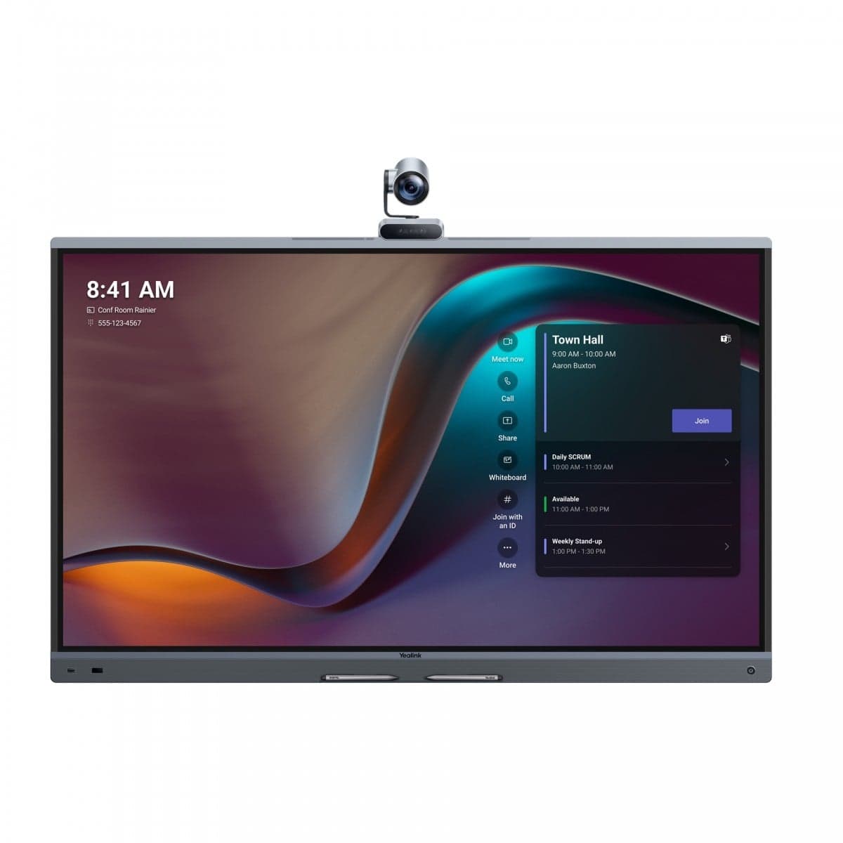Yealink 1203671 MeetingBoard 86 Pro 4K-skärm med Android och 1203671