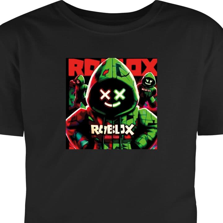 Barn T-shirt Roblox Svart 9-11 Šr