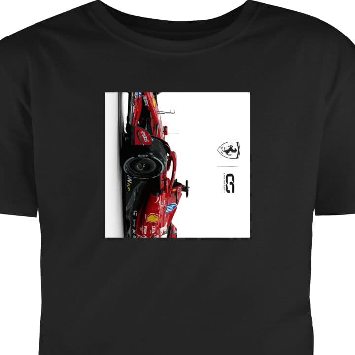 T-Shirt Formel 1 Racing Svart XX-Large