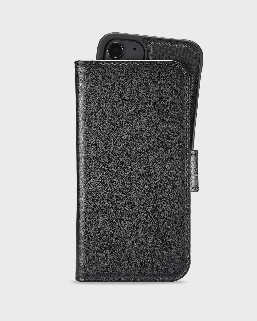 Wallet Case Magnet Black iPhone 12 Mini