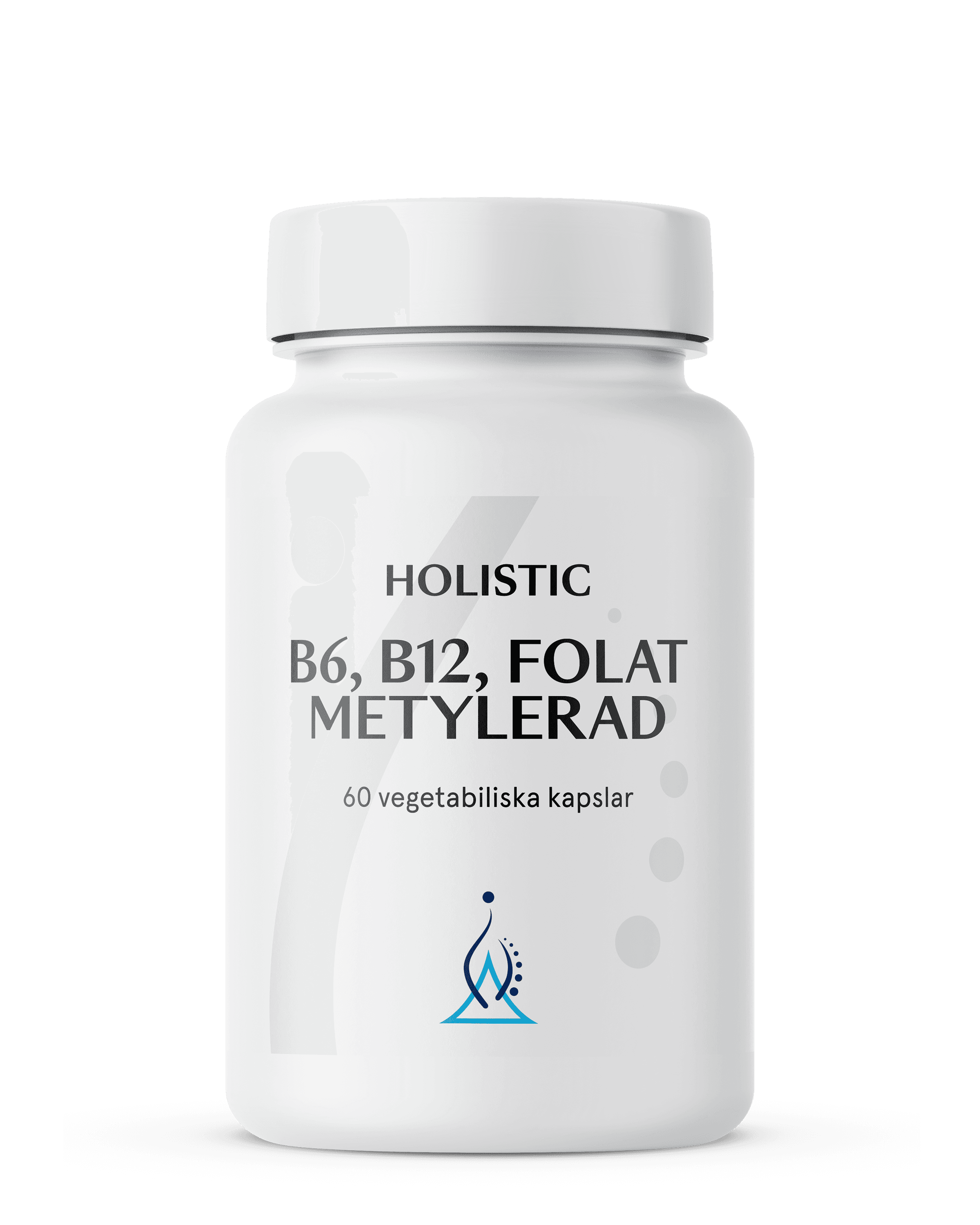 Holistic B6 B12 Folat metylerad, 60 kapslar