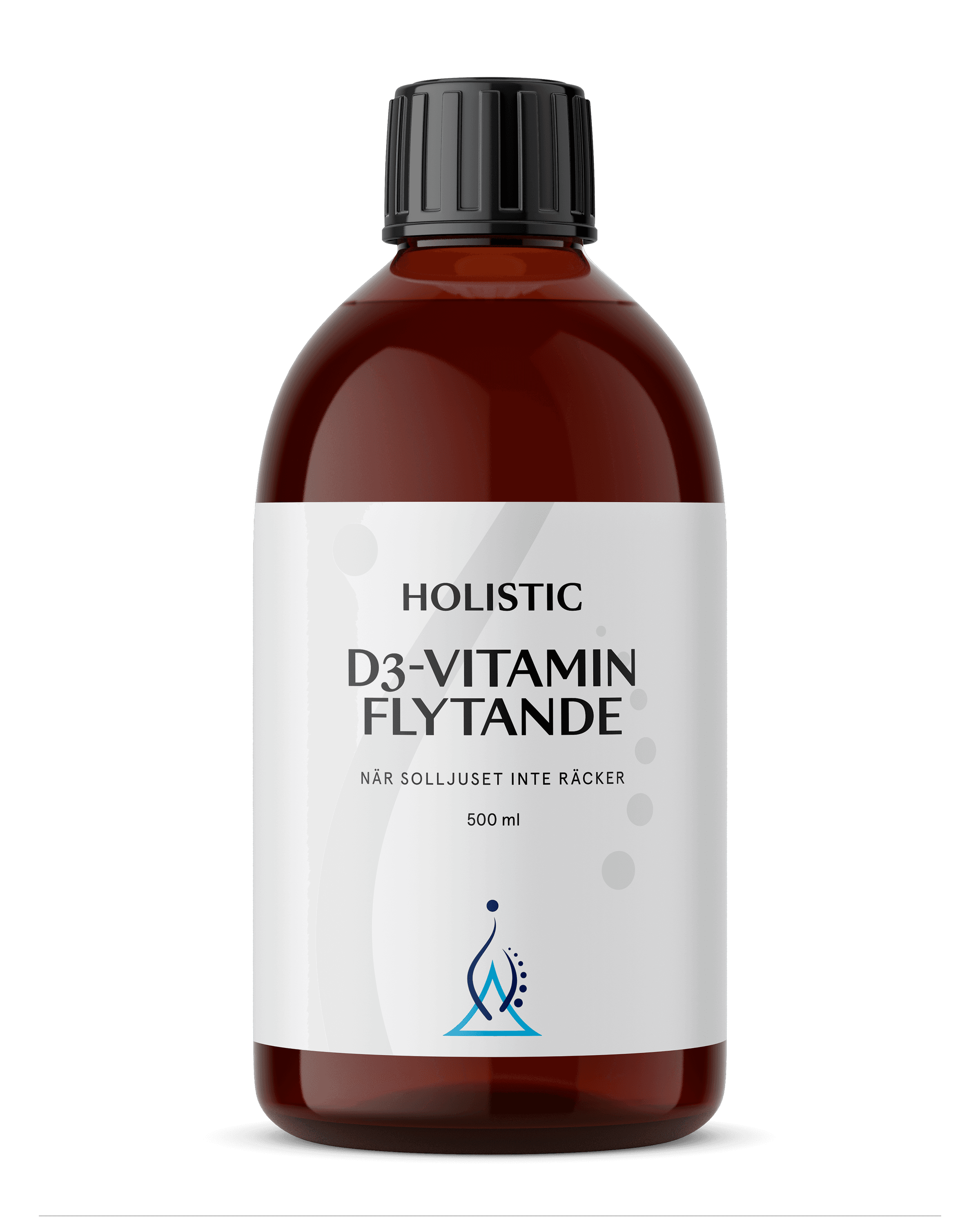 Holistic D3-vitamin flytande, 500 ml