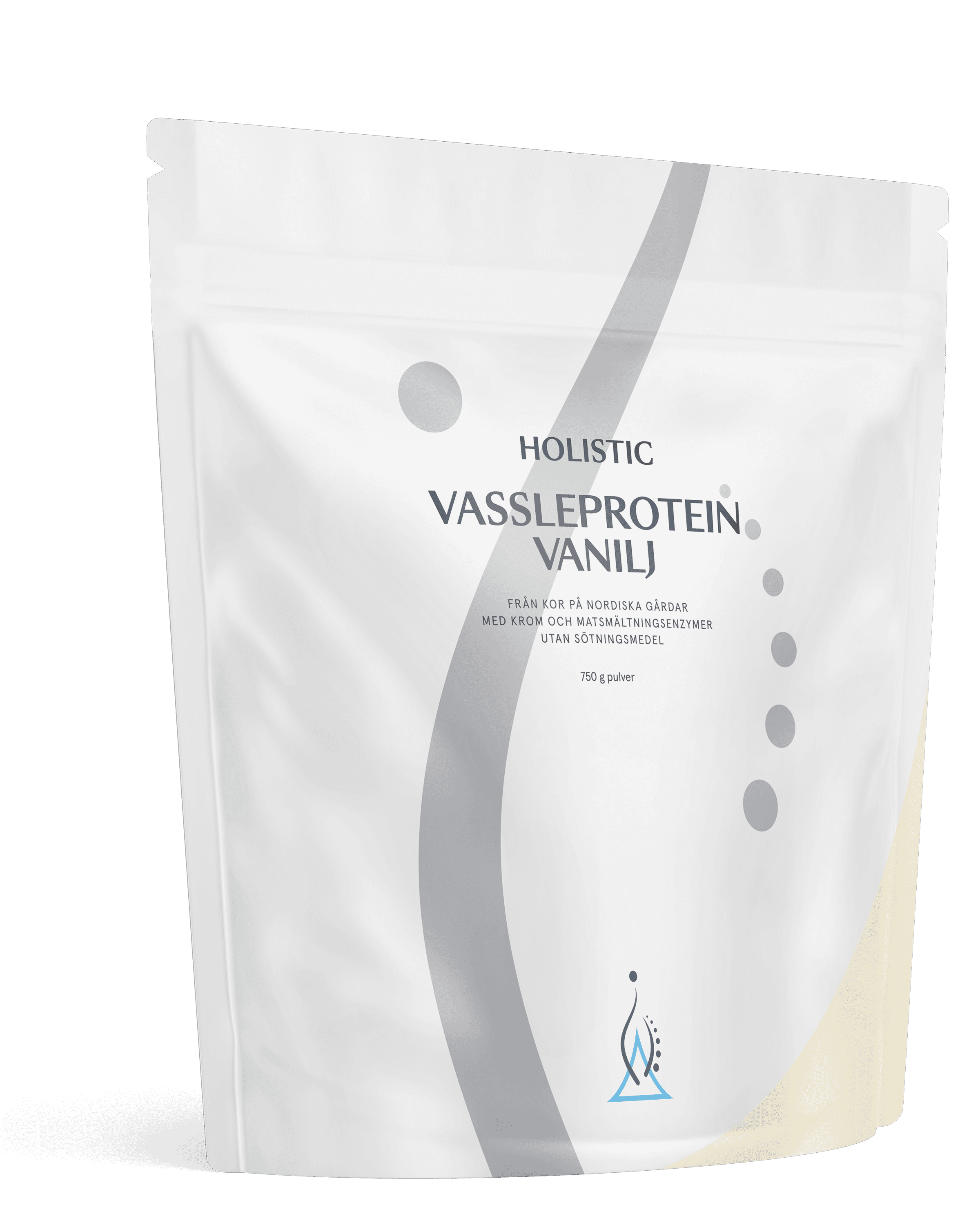 Holistic Vassleprotein vanilj, 750 g