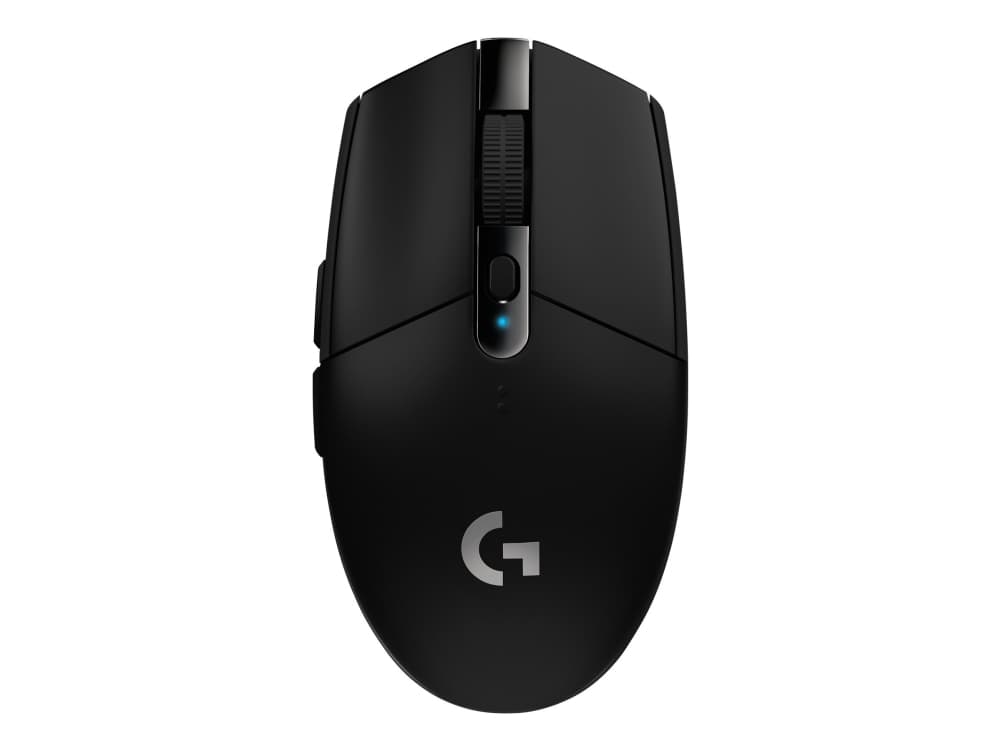 Logitech G305 - Mus - optisk - 6 knappar - trådlös - LIGHTSPEED - trådlös mottagare (USB) - svart