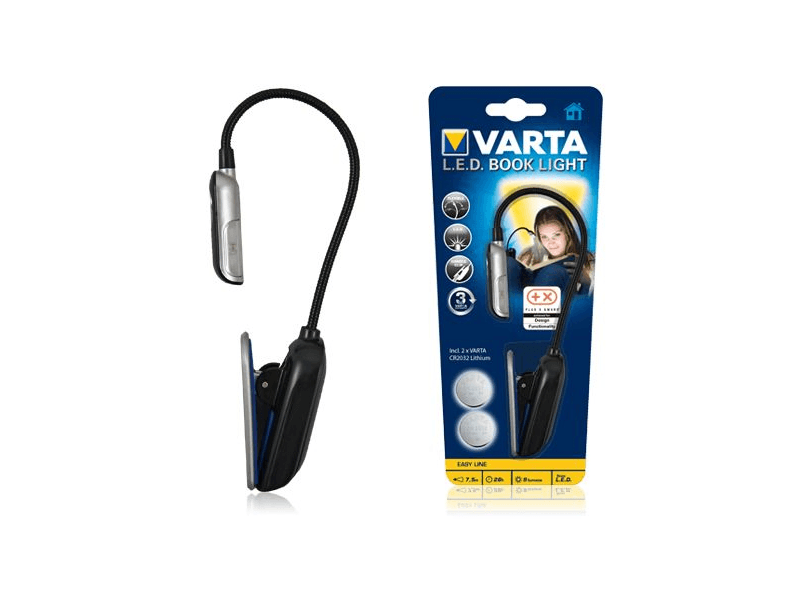 Varta Easy Line 16618 - Läslampa - LED - klämmonterbar - svalt vitt ljus