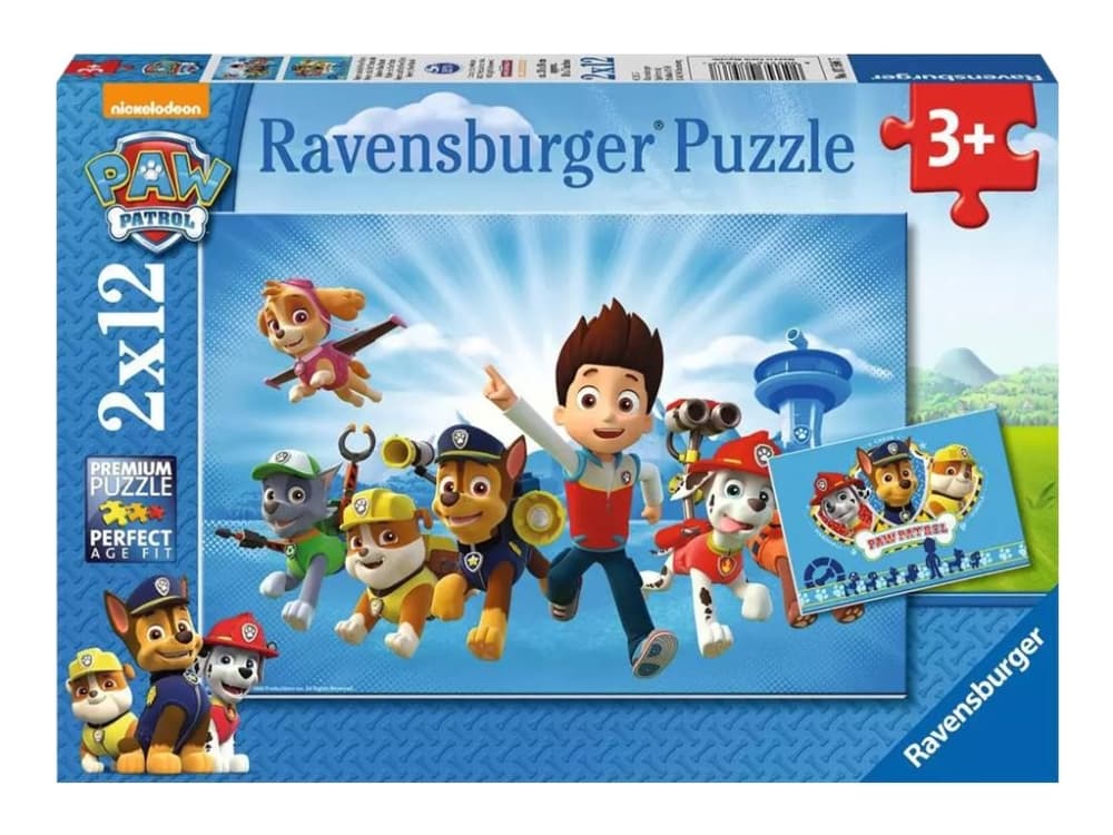 Ravensburger - Ryder och Paw Patrol - pussel - 12 delar