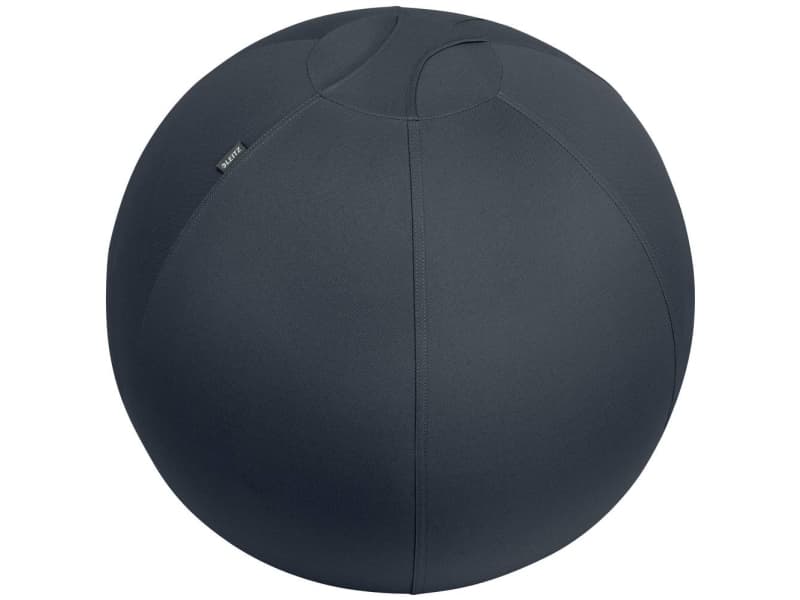Leitz Ergo Active - Bollstol - ergonomisk - tygklädsel - mörkgrå