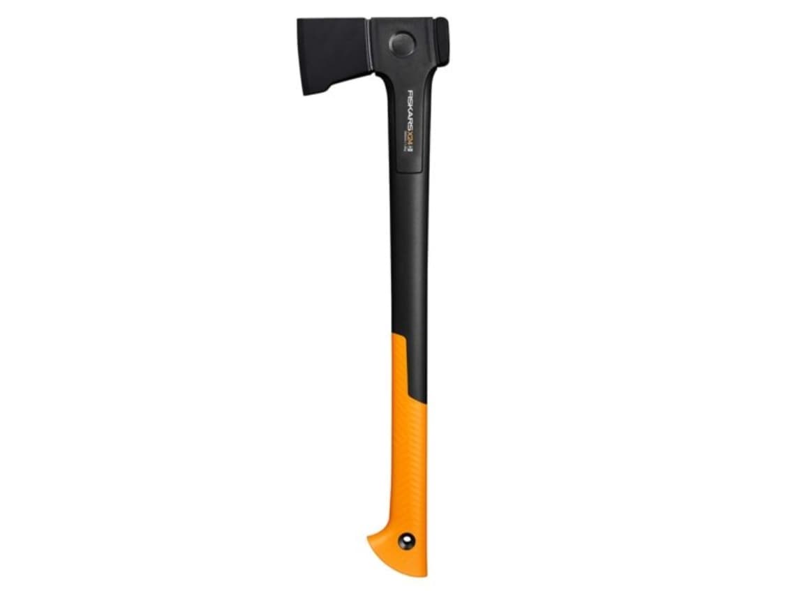 Fiskars 1069104, Enkelyxa, Yxa, Svart, Gul, 600 mm