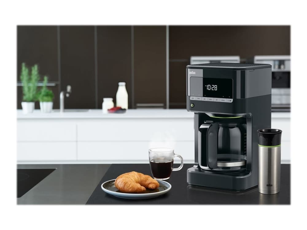 Braun KF 7020, Kaffegrund, Testvinnare i TÆNK 1000 W, Svart