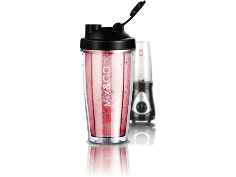 Mix& Go Dubbelväggig flaska 500ml