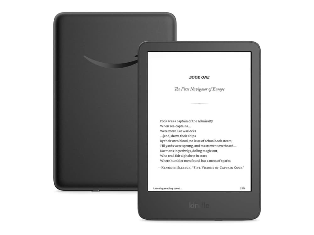 Amazon Kindle - 11:e generation - eBook-läsare - 16 GB - 6 monokrom - pekskärm - Bluetooth, Wi-Fi - svart