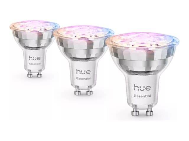 Philips Hue White and Color Ambiance Essential - GU10 - 3-pack