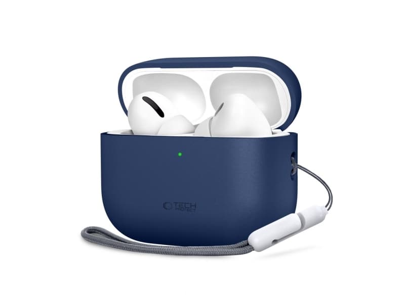 Tech-Protect silikonfodral för Apple AirPods Pro 3 navy blue