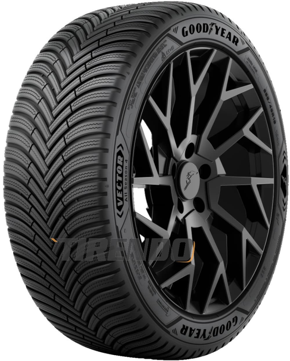 Goodyear Vector All Season 4 ( 235/50 R18 101V XL EVR, med fälgskyddslist (MFS) )