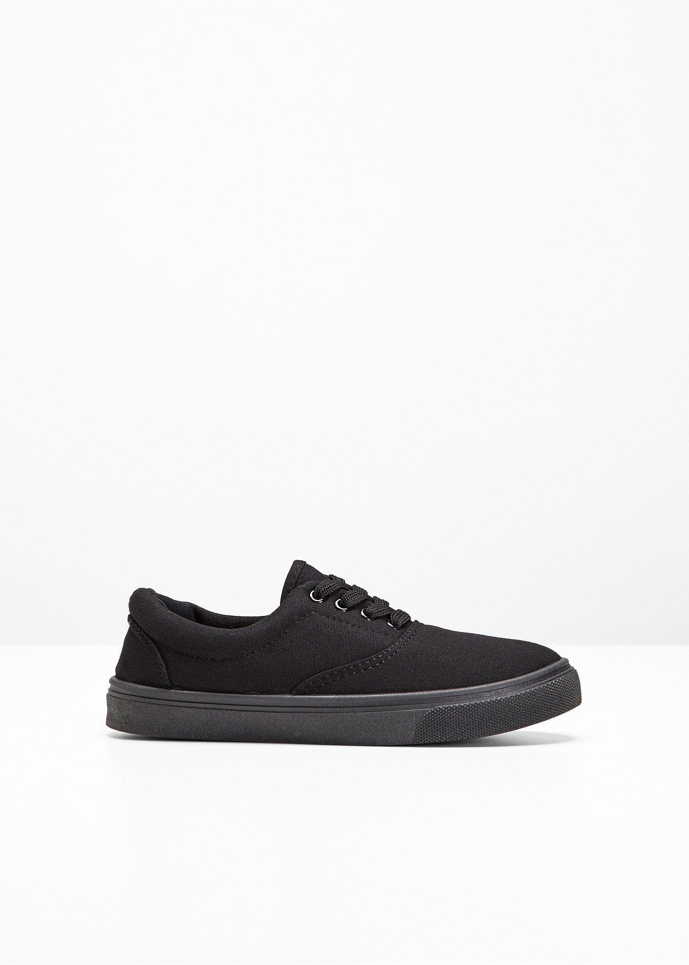 Sneakers i bomullscanvas