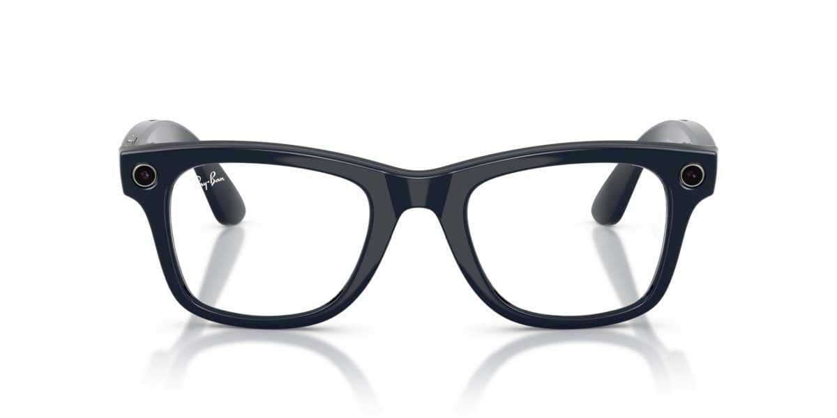 Ray-Ban Meta RW4012 Wayfarer Gen 2 6628MF 50 Blåa Glasögon (Endast Båge) Män