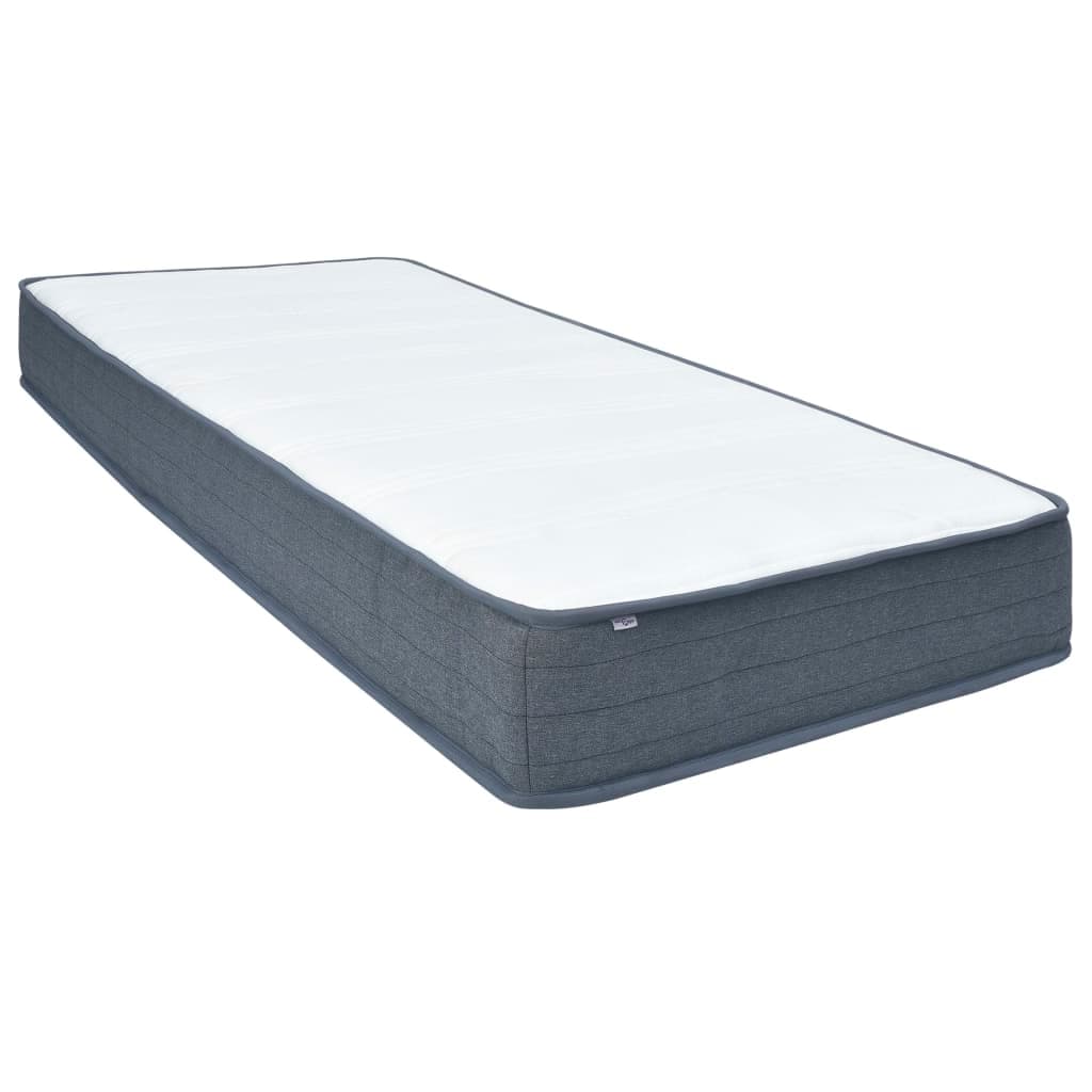 vidaXL Resårmadrass medium 200x90x20 cm
