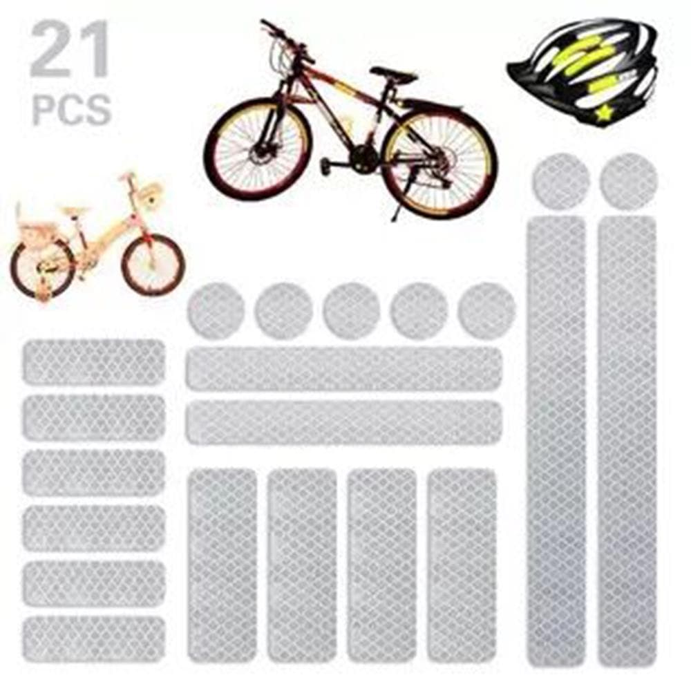 21-Pack Reflex Remsor i Olika Formar
