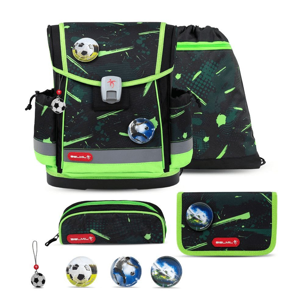 Neon Sports Skoletaske med 5 Dele Belmil Classy Plus Skoletasker 866280
