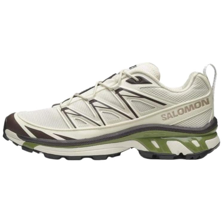 Salomon Xt-6 Expanse Canvas Mångsidiga Bekväma Slitstarka Stötdämpande Lågskurna Löparskor Unisex Löparskor Ljusgröna 478085 cm