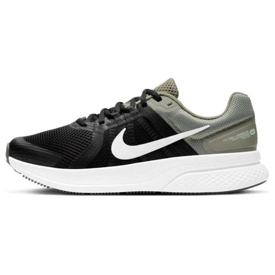 Nike Run Swift 2 Bekväma Stötdämpande Slitstarka Låga Casual Löparskor Herr sneaker Grå Svart CU3517-300 cm