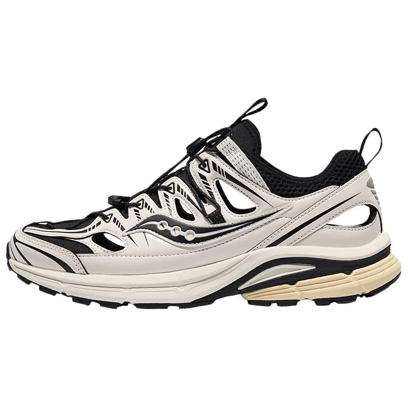 Saucony Kinvara 4 ISO Classic Retro Halkskyddande Slitstarka Lågskor Unisex sneaker Vit Svart S79081-2 cm