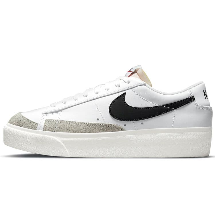 Nike Blazer Low Platform Vit Svart Damsneakers Sail Team-Orange DJ0292-101 cm