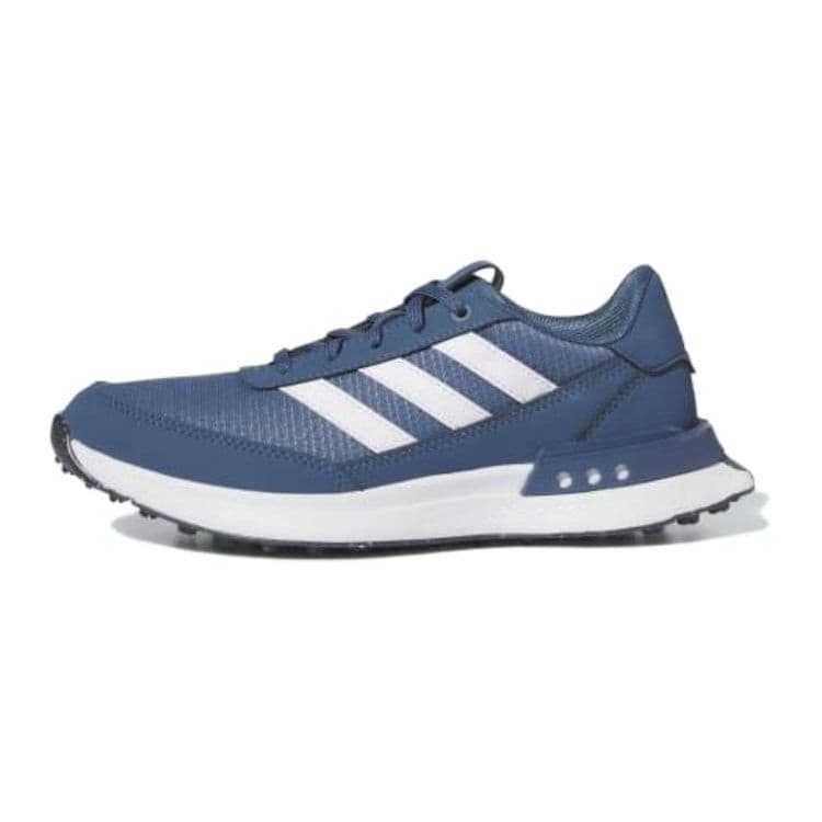 Adidas S2G Spikeless 24 Golf J Begagnad Bläckvit Barn Sneakers Blå Molnvit Kärnsvart IF0315 cm