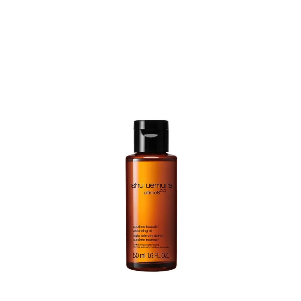 Shu Uemura Ultime8 Sublime Tsubaki Rengöringsolja 50ml Resestorlek - Bärnstensfärgad Närande Sminkborttagningsolja