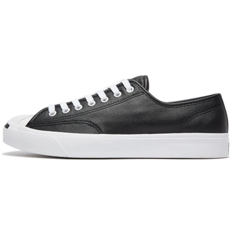 Converse Jack Purcell Low Svart Unisex Sneakers Vit 164224C cm