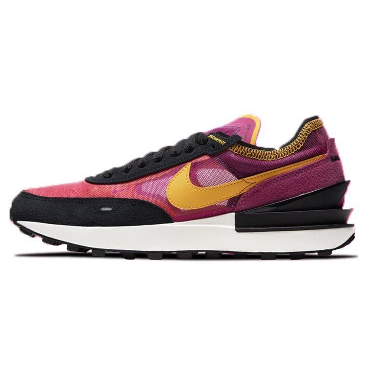 Nike Waffle One Active Fuchsia Dam Sneakers Rosa Svart Kokosmjölk DC2533-600 cm