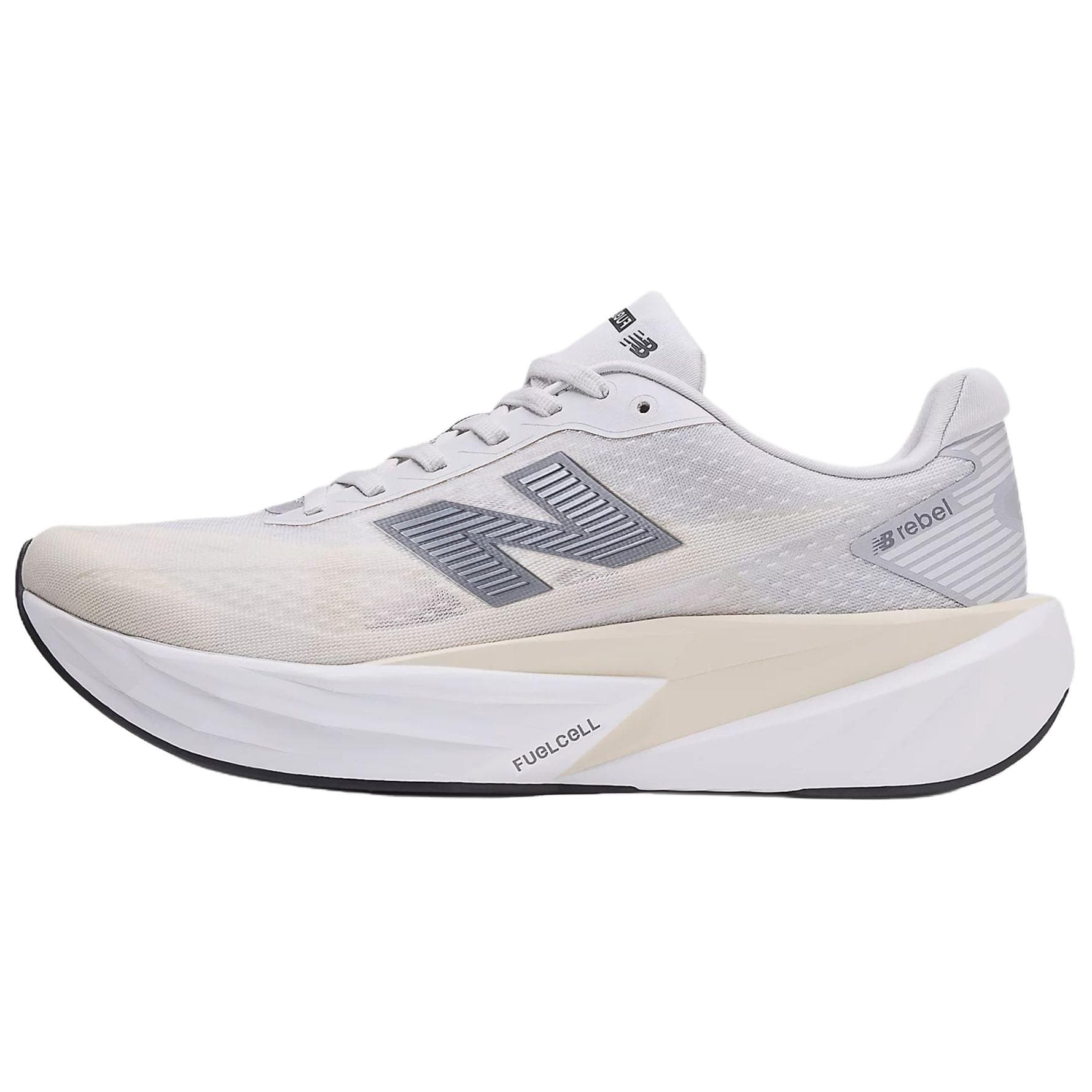 New Balance Fuelcell Rebel V5 Klassiska Mångsidiga Löparskor Herr Sneakers Linnegrå MFCXLL5 cm